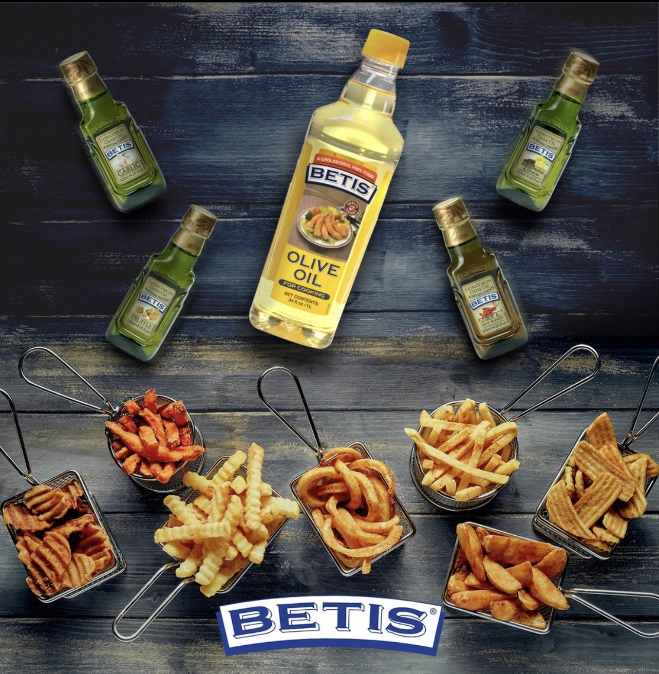 Betis Cholesterol Free Cooking Olive Oil, 34 fl oz