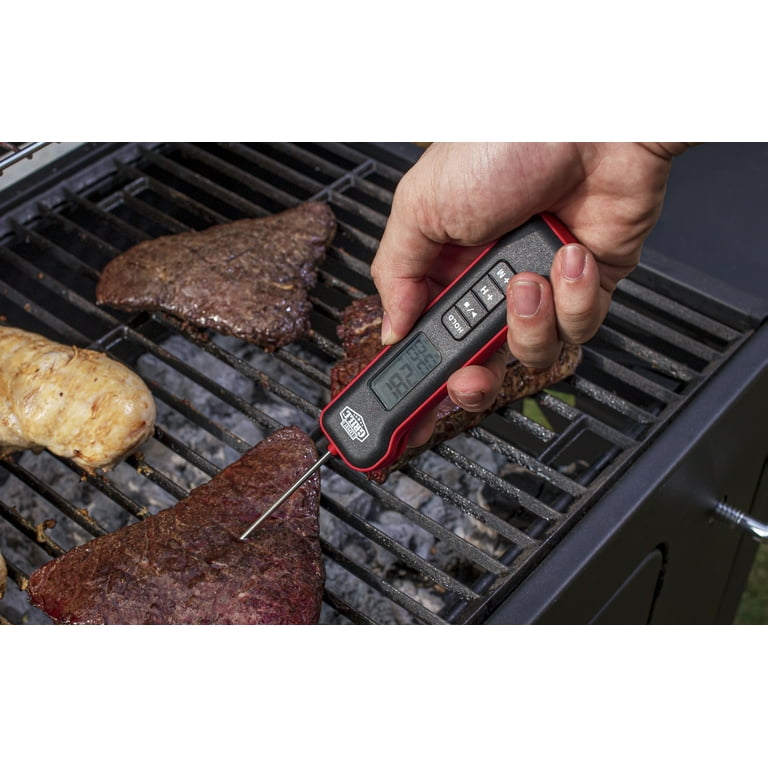 Master Cook Pocket Meat Thermometer Instant Read, Mini, Black