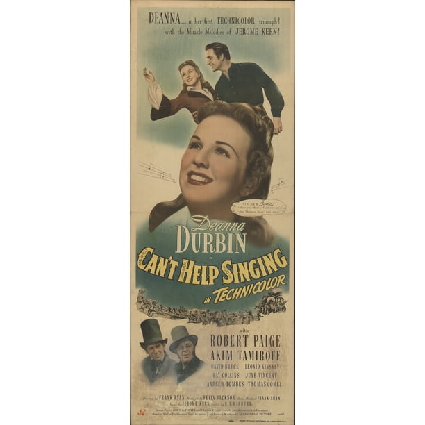 Canaƒae A A Aƒa A A A A A Aƒa A A A A A T Help Singing 1944 Laminated Movie Poster Version 1 Print X 30 Walmart Com Walmart Com
