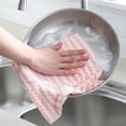 thumbnail image 6 of 1Pc Microfiber Cleaning Cloth, 9.84inch Multi-Purpose Soft High Absorbent Cleaning Towels, Lint-Free Streak-Free Glass Towel for Kitchen, Car, Window, and Bathroom, Reusable Dusting Cloths, 6 of 7