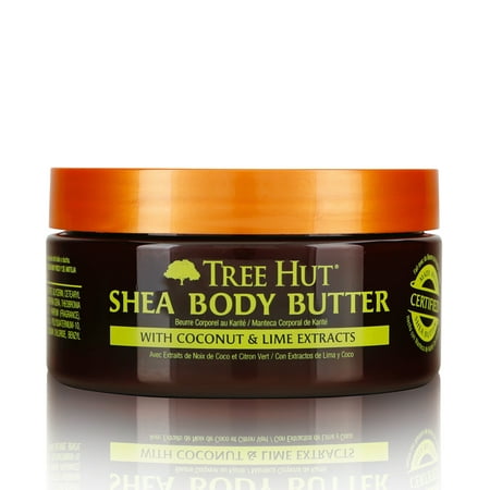 Tree Hut Moisturizing Shea Body Butter, Coconut & Lime, (Best Coconut Body Butter)