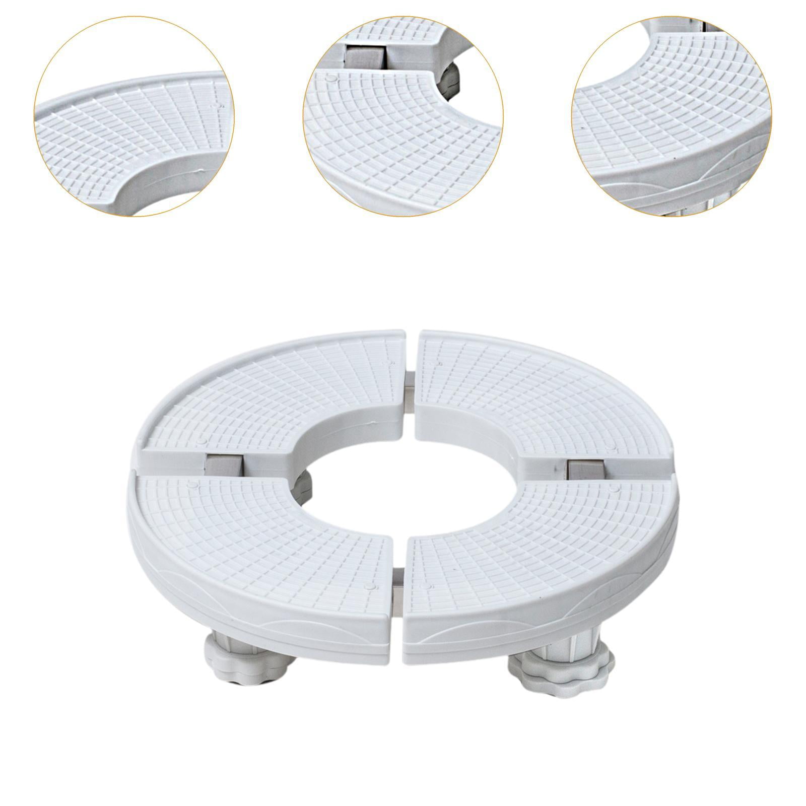 Fancyes Air Conditioner Base Laundry Dryers Holder Height 10-13cm Diameter 38 to 50cm Appliance Pedestal Support Pedestal Plant Stand