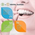 thumbnail image 4 of tamaños, paquete de 4 protectores bucales para rechinar los dientes, protector bucal moldeable para apretar los dientes por la noche, protector bucal personalizado para bruxismo y limpieza de dientes, 4 of 5