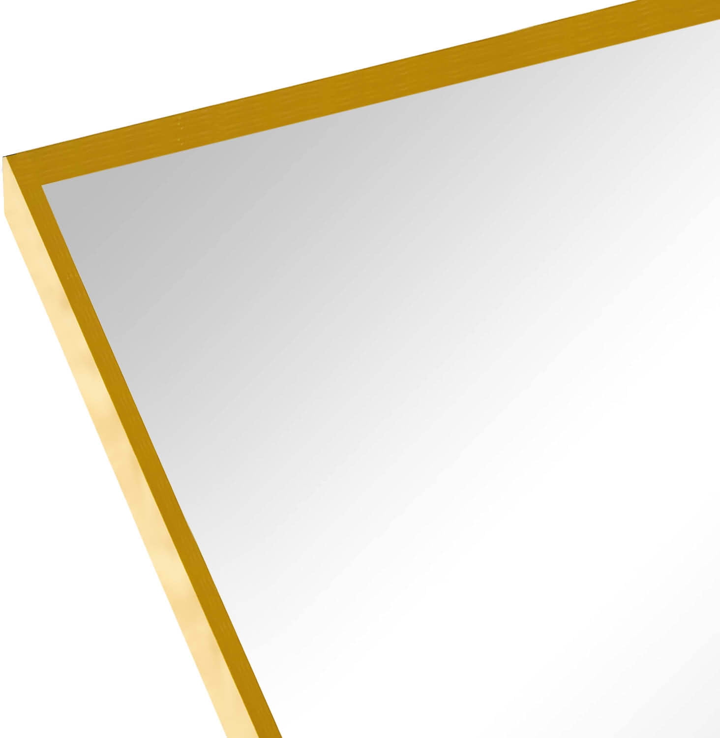 MAYEERTY 24x36 Inch Gold Metal Framed Arched Bathroom Wall Mirror, for Bathroom Vanity Area