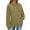 Armygreen, variant on Fantaslook Womens Hoodies Casual Long Sleeve Waffle Pullover Tops Oversized Hooded Sweatshirts with Pocket
