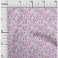 thumbnail image 2 of oneOone Velvet Mauve Fabric Fruits Peach Sewing Craft Projects Fabric Prints By Yard 58 Inch Wide, 2 of 4