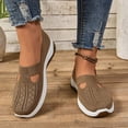 thumbnail image 5 of Dakaela Women's Woven Orthopedic Shoes 2025 Arch Support Wide Width Soft Slip on Walking Sneakers, 5 of 8