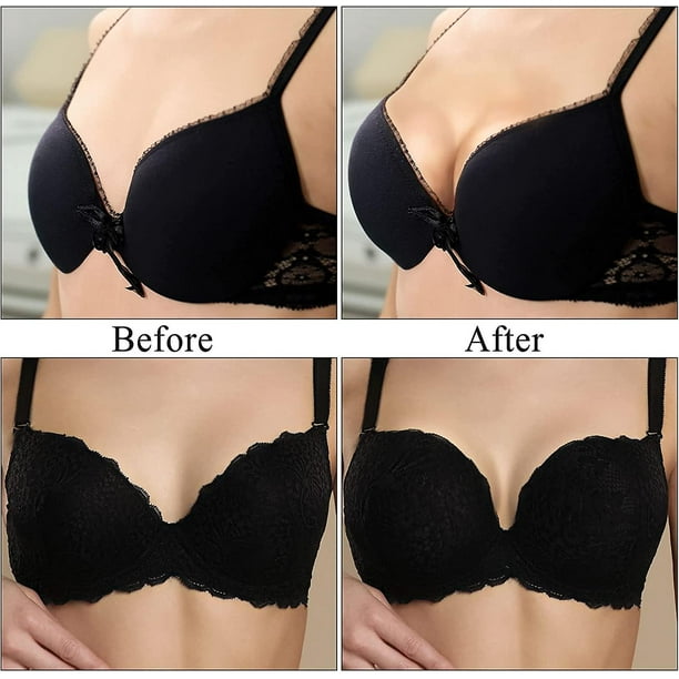 Bra Pads Inserts Lift Breast Inserts Breathable Push Up Sticky Silicone Bra  Cups