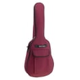 thumbnail image 3 of Milaget Guitar Bag 5mm Thick Padding Portable Guitar Case for Capo Sheet Music Tuner red, 3 of 9