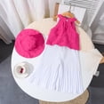 thumbnail image 4 of Sentuca Toddler Clothes Girls Summer Outfit Sets Tank Tops and Wide Leg Pants and Sun Cap 3PC Casual Wear Size 2 Years, 4 of 8