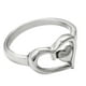 thumbnail image 1 of Anillos para mujer, regalos para mujer, anillo de pareja puro, regalo de anillo doble, joyería, regalo de San Valentín, un anillo, 1 of 3