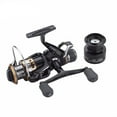 thumbnail image 1 of Left/Right Handle Metal Spool 9+1BB Metal wire cup Carp Spinning Fishing Reels Rear Drag Wheel+1 Spare Plastic Spool ,Rigid Aluminum Skeletal Frame, 1 of 7