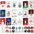 thumbnail image 2 of Christmas Greeting Card Gift Cute Cartoon Christmas Card Envelope With Stickers Personalized, 2 of 5
