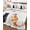 White, variant on Quilt King Size Bedding Set, Funny Cat Reversible Summer Quilt 3 Pieces, Simple Orange Black Cats Grey Butterfly Lightweight Bedspreads Coverlets with 2 Pillow Shams for All Seasons