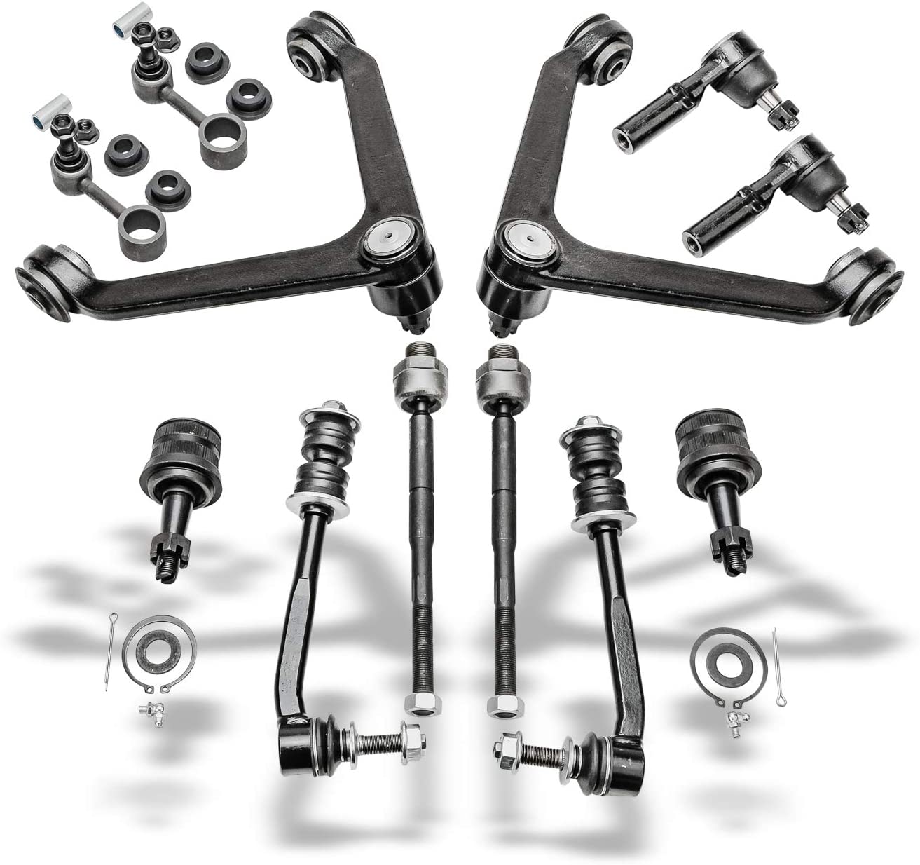 New 6pc Front Suspension Kit for Dodge Durango Chrysler Aspen 5 Lug