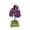 Purple tree, variant on ZFSBZBS Mini Simulation Tree Plant Model Tree, Lightweight Miniature Model Trees For Making Craft Projects And Scenery Willow tree