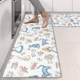 thumbnail image 2 of Kitchen Rugs Sets Of 2,Princess Pattern Anti Fatigue Kitchen Mat Rugs Non Slip Washable,Decorative Kitchen Floor Mats for Kitchen,Sink,Laundry,17"X47", 2 of 5