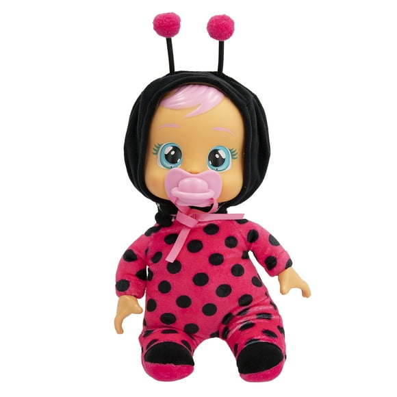 Cry Babies Petite Poupée Câline de 9 Pouces pour Femme - Crie des Réelles Larmes, Corps Doux et Câlin, Inclut une Tétine Assortie - Collectionne les 6 Personnages