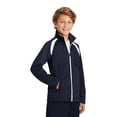 thumbnail image 4 of Sport-Tek Youth Comfortable Stylish Tricot Track Jacket, 4 of 6