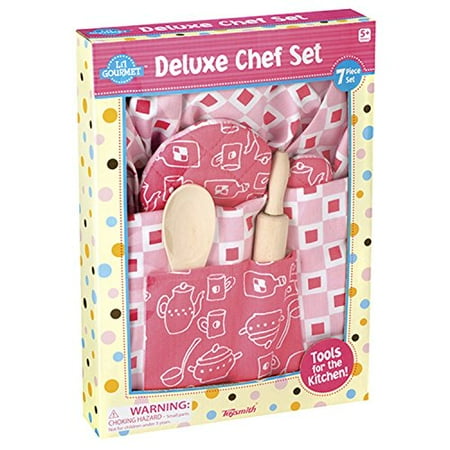 - Lil Gourmet Deluxe Chef Set - 7 Piece Set (Colors and Styles May Vary)