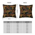 thumbnail image 2 of Yiaed Embroidery Chicken Rooster And Sunflowers Print Pillow Covers Super Soft Decorative Square Throw Pillow Covers Case Cushion Covers for Sofa Couch Bedroom Car Decor（No pillow core）-26"x26", 2 of 7
