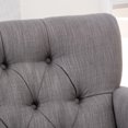 thumbnail image 2 of Noble House Bruce Peters Vander Chaise Club Gris Charbon de Bois, 2 of 4