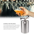 thumbnail image 4 of Mini Fût de Bière, Fût de Café Distribution Uniforme en Acier Inoxydable avec Valve de Sortie pour Café, 4 of 7