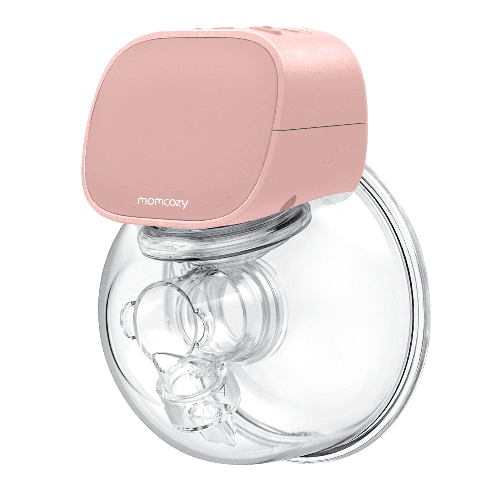 Bwcece Wearable Breast Pump,Quiet&Hands-Free Breastpump Portable Electric Breastfeeding Pump,Rechargeable Milk Pump Wireless,Strong Suction Power with 2 Mode & 5 Levels,24mm 1PCS 