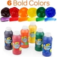 thumbnail image 2 of Pinturas lavables Crayola para dedos 6 Count, 2 of 2