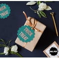 thumbnail image 5 of Inkdotpot Pack Of 100 Real Rose Gold Foil Paper Tags Trick Or Treat Halloween Favor Hang Tags, 5 of 6