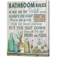 thumbnail image 2 of Bathroom Decor Wall Art, Bathroom Rules Wall Decor, Rustic Bathroom Canvas Prints Signs Modern Farmhouse Wall Decor Wood Background Bathroom Pictures Artwork Framed Bath Laundry Room Home Decorations, 2 of 6