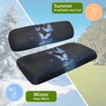 thumbnail image 5 of Uorisanigo Beautiful Butterfly Golf Cart Seat Covers Kit Soft Comfortable Golf Cart Front Seat Cover Easy to Clean Golf Cart Replacement Front Seat for Most 2 Passenger Club Car, 5 of 7