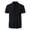 Black, variant on Mens Linen Shirts Short Sleeve Summer Cotton Linen Shirt Plus Size Stand Collar Beach Shirt Tops Men'S T Shirts White M