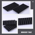 thumbnail image 2 of 6 Pcs Plateaux de Germination Multi-Emplacements Plateaux de Culture en Plastique, 2 of 8