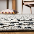 thumbnail image 4 of SAFAVIEH Global Geraldine Geometric Indoor/Outdoor Runner Rug, Grey/Ivory, 2'2" x 8', 4 of 5