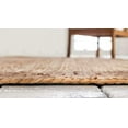 thumbnail image 3 of Ripaz Vogue Jute Rug Hand Woven Rectangle Beige Living Room Area Rug (3x5 Ft), 3 of 3