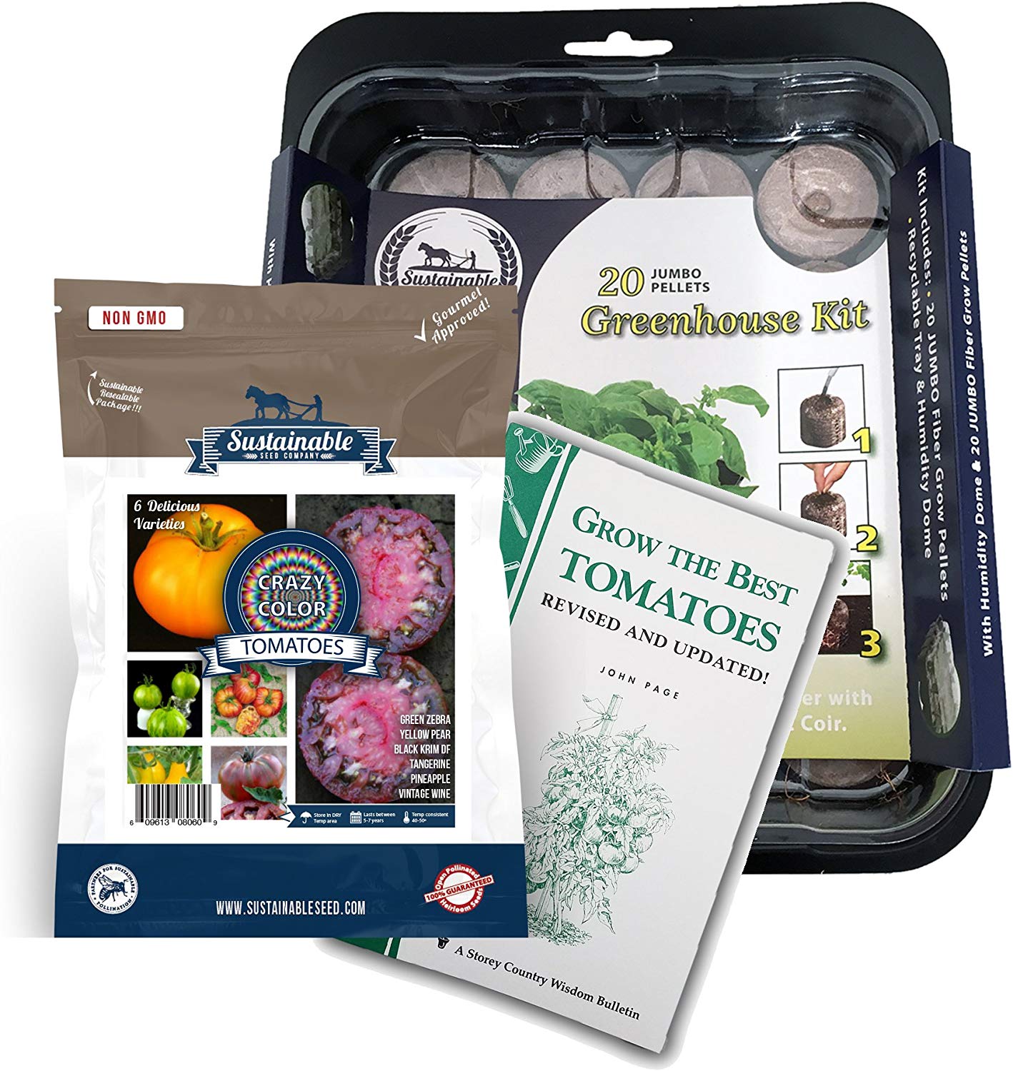 Best Beefsteak Tomato Seed Collection 6 Variety Pack NonGMO