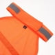 thumbnail image 2 of Chaleco reflectante de seguridad para perros, ropa de verano transpirable de alta visibilidad para caminar, correr, senderismo (naranja fluorescente-S), 2 of 6