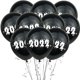 thumbnail image 3 of Globo de látex impreso para fiesta de Año Nuevo 2022, globo dorado y rojo para Año Nuevo, suministros de decoración para escenas de bodas y cumpleaños de 12 pulgadas, 3 of 5
