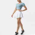 thumbnail image 2 of Mujer Pantalones Cortos De Falda Corta 2 En 1 Ropa Deportiva, 2 of 3