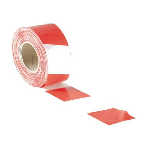 Faithfull - Barrier Tape 70mm x 500m Red & White