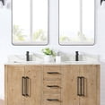 thumbnail image 3 of Altair Design Arbios 60" Quartz Stone Vanity Top in Calacatta White, 3 of 7