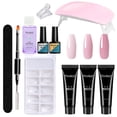 thumbnail image 2 of 11-Piece Nail Extension Gel Set S232-01N - Nail Extension Starter Kit for Beginners, 3 Colors X 15Ml, Sets & Kits Easter Mother'S Day Nail Extension Makeup Organizers, 2 of 7