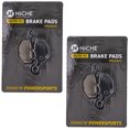 thumbnail image 1 of Niche Brake Pad Set for Suzuki RM85 RM85L Rear Organic Motorcycle 2 Pack 519-KPA2558D, 1 of 5