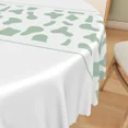 thumbnail image 5 of Tchckioa Modern Tablecloth for Kitchen Dinner Decor,60 Inch Round Oil-resistant Table Cloth Cover, 5 of 6