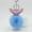 Blue, variant on Fur Ball Keychain Fluffy Fish Tail Key Chain Pendant Cute Accessory for Bags Purses Backpacks and Keys Decoration Charm