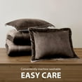 thumbnail image 3 of cathay home Ultra-Plush Mink Faux-Suede and Sherpa 3-piece Comforter Set, 3 of 6