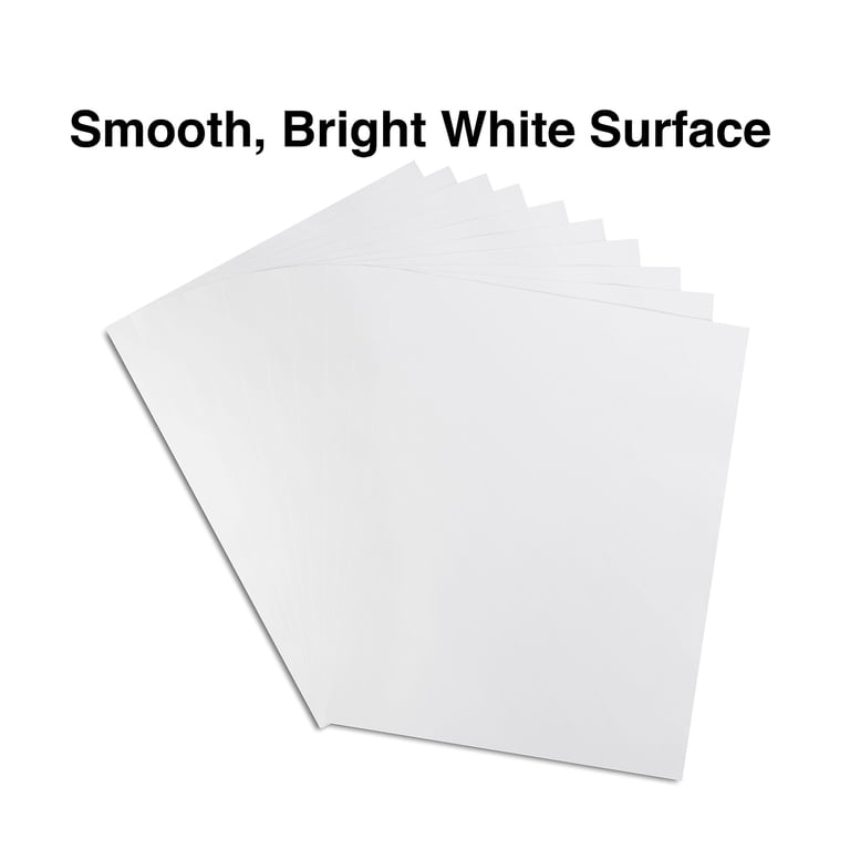 Staples White Poster Board 10-Pack, 22" x 28" photo 2