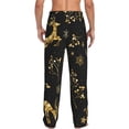 thumbnail image 3 of Bingfone Christmas Gold Deers1 Mens All Over Print Sleep Pajama Pants-Medium, 3 of 9