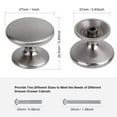 thumbnail image 7 of YIHATA 1 inch Drawer Knob, 12 Pack Kitchen Cabinet Knobs, Silver Dresser Knobs Drawer Pulls, 7 of 7
